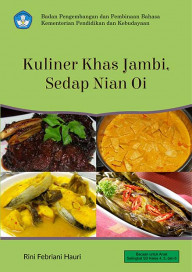 Cover Buku Kuliner Khas Jambi Sedap Nian Oi