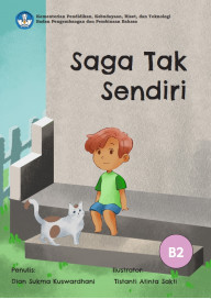 Cover Buku Saga Tak Sendiri