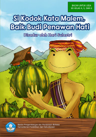 Cover Buku Si Kodok Kata Malam Baik Budi Penawar Hati