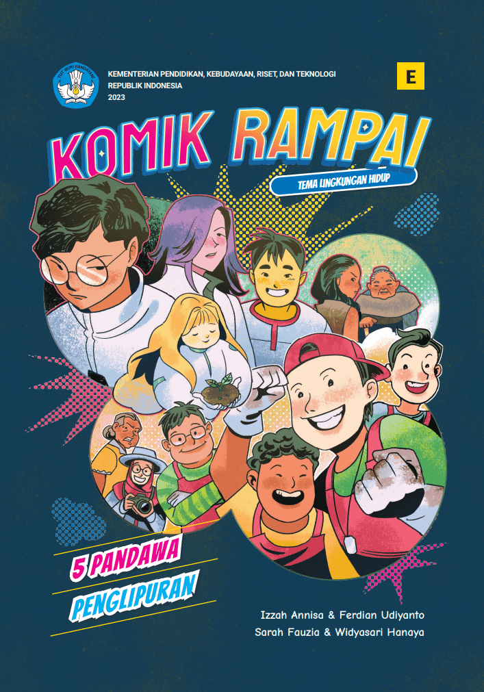 Cover Komik Rampai Tema Lingkungan Hidup 5 Pandawa & Penglipuran